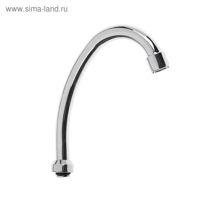 Излив для смесителя Излив для смесителя "Центр Сантехники", метрическая резьба М22x1.5, длина 160 мм, высота 160 мм, d=16, хром