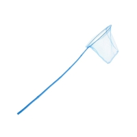 Сачок детский, бамбуковая ручка в горох 60 см, d=25 см, цвета МИКС Сачок детский, бамбуковая ручка в горох 60 см, d=25 см, цвета МИКС