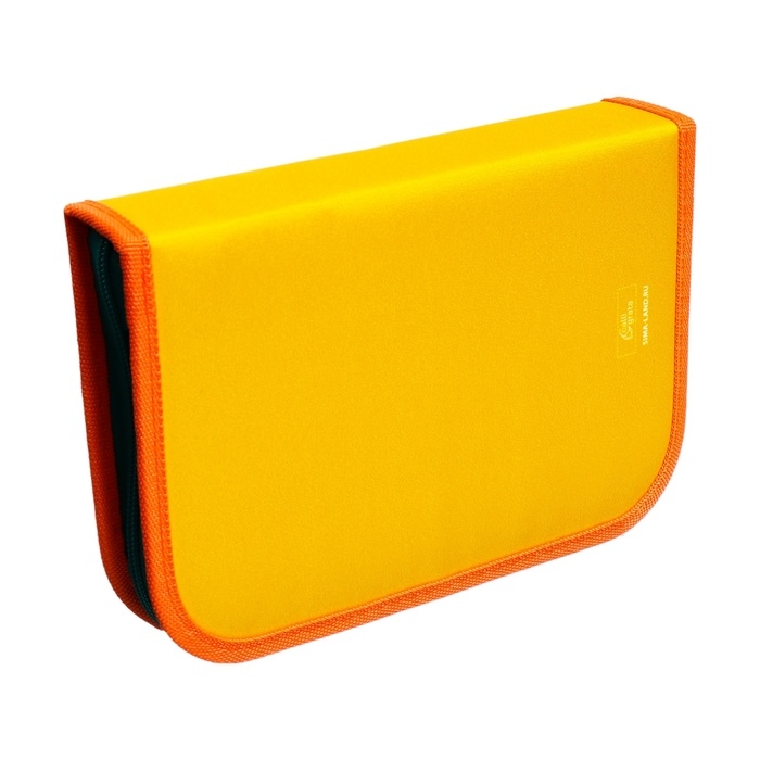 Пенал 1 секция 140 х 210 х 40 мм, откидной карман и косметичка, тканевый, Calligrata TOP Content Пенал 1 секция 140 х 210 х 40 мм, откидной карман и косметичка, тканевый, Calligrata TOP Content "Песик"