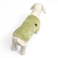 Свитер "Авокадо", велюр, размер XL (ДС 40, ОШ 33, ОГ 50 см), зеленый Свитер "Авокадо", велюр, размер XL (ДС 40, ОШ 33, ОГ 50 см), зеленый