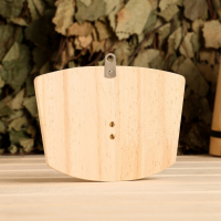 Термометр-гигрометр "Шайка", дерево Термометр-гигрометр "Шайка", дерево