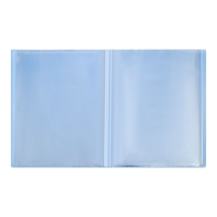Папка 20 вкладышей, А4, 700 мкм, Calligrata TOP Breeze, с тиснением, небесный Папка 20 вкладышей, А4, 700 мкм, Calligrata TOP Breeze, с тиснением, небесный