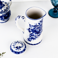 Кувшин &laquo;Ретро&raquo;, 24,5 см, гжель