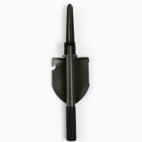 Лопата туристическая, складная &laquo;Никаких преград&raquo;, 36 х 10 см., металлический черенок с ручкой, в чехле