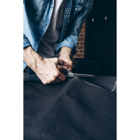 Ножницы закройные, 8", 20,5 см, МИКС, цвет серебряный Ножницы закройные, 8", 20,5 см, МИКС, цвет серебряный