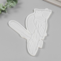 Молд силикон "Свиристель на ветке" 22,5х18х0,8 см Молд силикон "Свиристель на ветке" 22,5х18х0,8 см