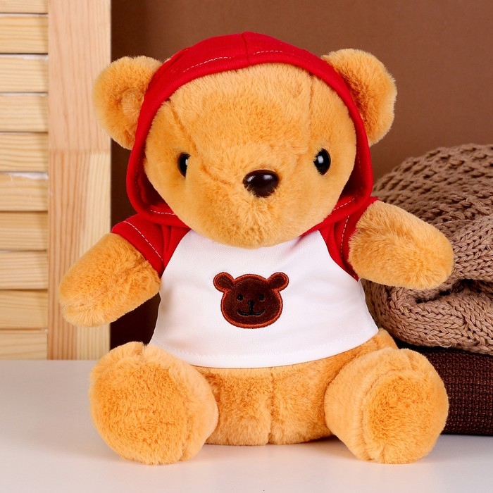 Мягкая игрушка «Мишка» в кофте, 23 см, цвет МИКС Мягкая игрушка «Мишка» в кофте, 23 см, цвет МИКС