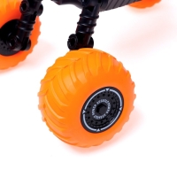 Джип радиоуправляемый &laquo;Акробат&raquo;, выполняет трюки, работает от аккумулятора, цвет черный