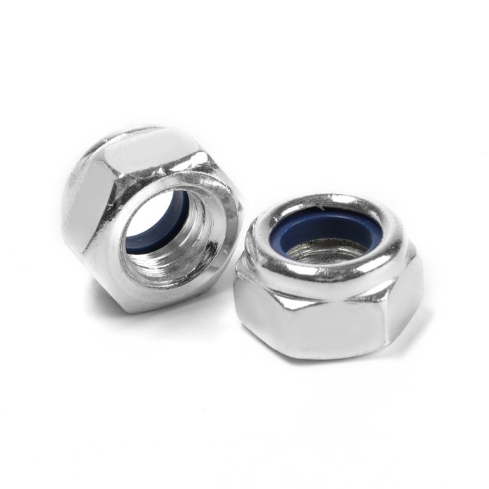 Гайка ТУНДРА, самоконтрящаяся, DIN 985, класс прочности 8, оцинкованная, M8, 1 кг Гайка ТУНДРА, самоконтрящаяся, DIN 985, класс прочности 8, оцинкованная, M8, 1 кг