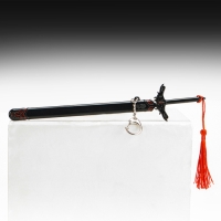 Сувенирное оружие подвесное мини "Меч в стиле Геншин", брелок, 20 см, чёрный Сувенирное оружие подвесное мини "Меч в стиле Геншин", брелок, 20 см, чёрный