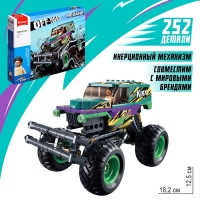 Конструктор внедорожник «Бигфут» Sluban Механо, инерционный, 252 детали, 6+ Конструктор внедорожник «Бигфут» Sluban Механо, инерционный, 252 детали, 6+