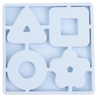 Развивающая игрушка - сортер &laquo;Изучаем фигуры&raquo;, пищевой силикон, цвет голубой, Mum&Baby