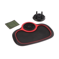 Коврик противоскользящий с подставкой для телефона, 19&times;24 см