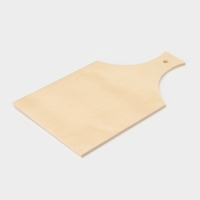 Доска разделочная деревянная с ручкой, 30×16,5 см, фанера Доска разделочная деревянная с ручкой, 30×16,5 см, фанера