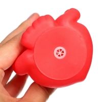 Резиновая игрушка для ванны &laquo;Котик&raquo;, с пищалкой, 1 шт, цвет МИКС, Крошка Я