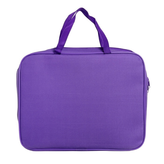 Папка для труда А4, 335 х 260 х 60 мм, с ручками текстиль, ПВХ, с наполнением 13 предметов, Calligrata, ПТР-111, Папка для труда А4, 335 х 260 х 60 мм, с ручками текстиль, ПВХ, с наполнением 13 предметов, Calligrata, ПТР-111, "Бабочки"