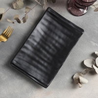 Блюдо «Чёрный Восток», 24,6×15,4×3 см, цвет чёрный Блюдо «Чёрный Восток», 24,6×15,4×3 см, цвет чёрный