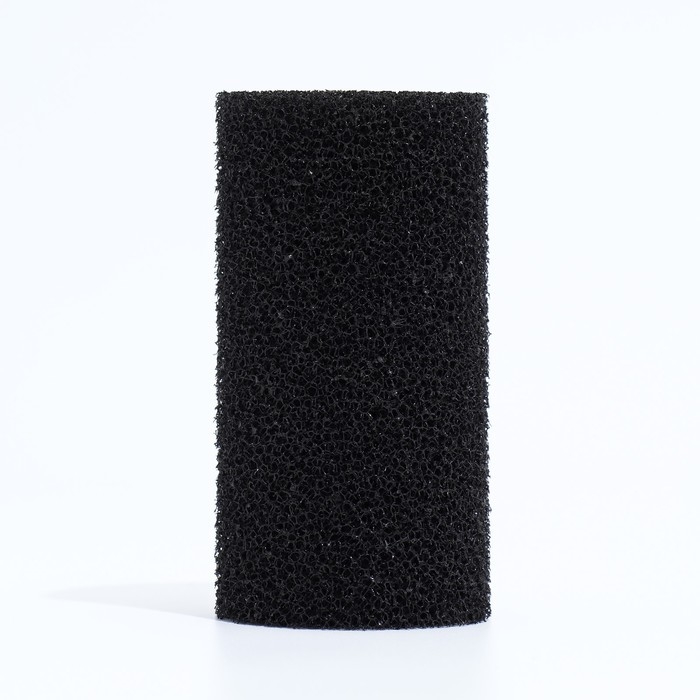 Губка круглая № 2, среднепористая 30 PPI, 6 х 6 х 12 см, черная Губка круглая № 2, среднепористая 30 PPI, 6 х 6 х 12 см, черная