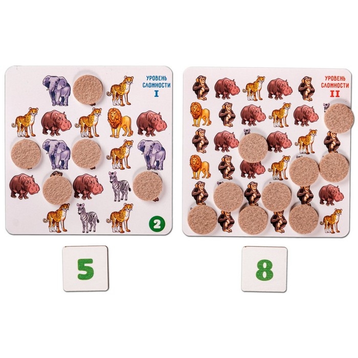 Обучающая игра &laquo;Математическая шкатулка. Животные&raquo;