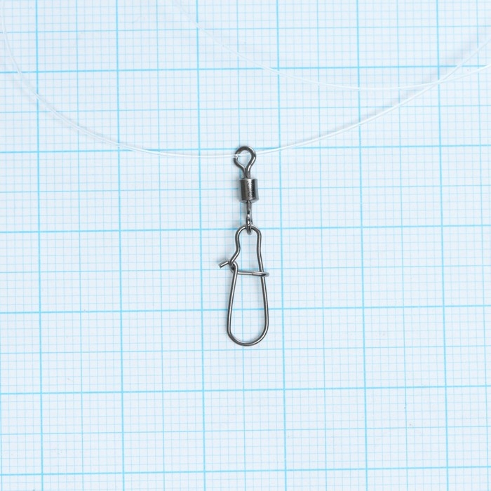 Оснастка фидерная X-Feeder Несимметричная петля, 0.35 мм, карабин №6, крючок №8, 100 г Оснастка фидерная X-Feeder Несимметричная петля, 0.35 мм, карабин №6, крючок №8, 100 г