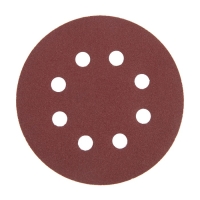 Круг абразивный шлифовальный под "липучку" ТУНДРА, перфорированный, 125 мм, Р150, 10 шт. Круг абразивный шлифовальный под "липучку" ТУНДРА, перфорированный, 125 мм, Р150, 10 шт.