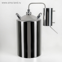 Дистиллятор &laquo;Простой&raquo;, 12 л, горло 4 см, ручки МИКС металл/дерево