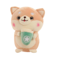 Мягкая игрушка &laquo;Корги со стаканчиком&raquo;, цвета МИКС