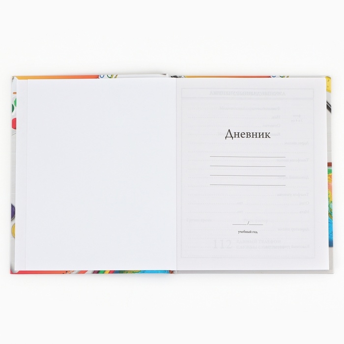 Дневник школьный 1-4 класса, в твердой обложке, 48 л &laquo;1 сентября: Предметы&raquo;