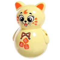 Музыкальная неваляшка &laquo;Весёлый малыш&raquo;, цвет жёлый