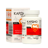 Кардиоритм комплекс для сердца, 90 таблеток по 0,5 г, БАД Кардиоритм комплекс для сердца, 90 таблеток по 0,5 г, БАД