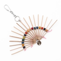 Игрушка для птиц "Веер" с колокольчиком, натуральное дерево, 20 х 20 см Игрушка для птиц "Веер" с колокольчиком, натуральное дерево, 20 х 20 см