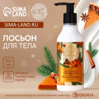 Новый Год. Лосьон для тела «Тёплые объятия», 250 мл, аромат тыквенного пирога Новый Год. Лосьон для тела «Тёплые объятия», 250 мл, аромат тыквенного пирога