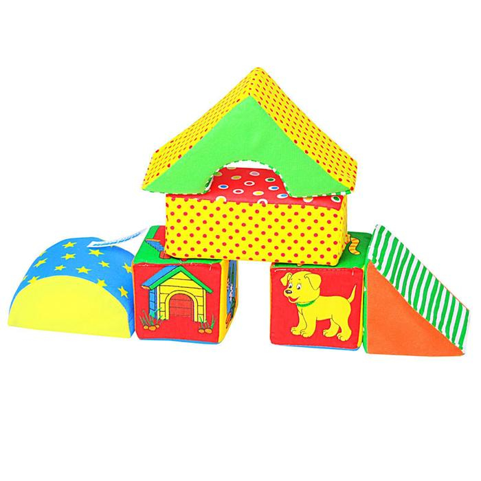 Развивающая игрушка «Кубики Домики» Развивающая игрушка «Кубики Домики»