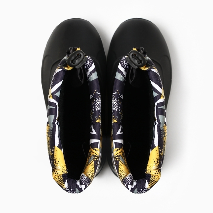 Сапоги детские арт. Д605 (черный/надставка МИКС) (р. 32/33) Сапоги детские арт. Д605 (черный/надставка МИКС) (р. 32/33)