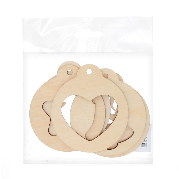 Набор для творчества &laquo;Роспись по дереву&raquo; 5 шт., с ленточкой