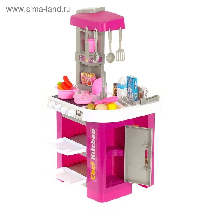 Игровой модуль кухня &laquo;Талантливый повар&raquo;, свет, звук, бежит вода из крана, цвета МИКС