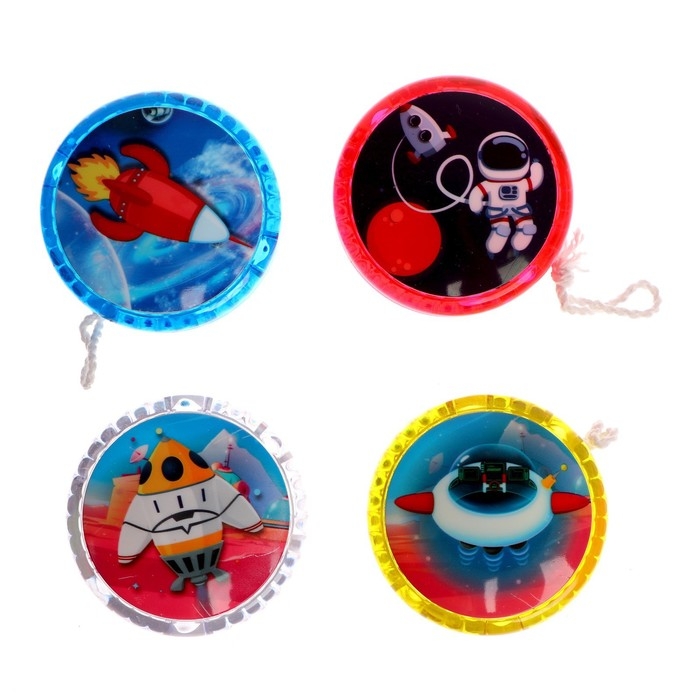 Йо-йо «Космос» световой, виды МИКС Йо-йо «Космос» световой, виды МИКС