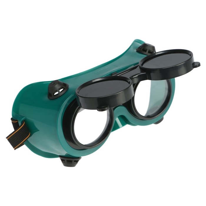 Очки защитные ТУНДРА, круглые, с затемненными стеклами Очки защитные ТУНДРА, круглые, с затемненными стеклами