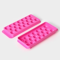 Форма для льда &laquo;Шар&raquo;, 20 ячеек, цвет МИКС