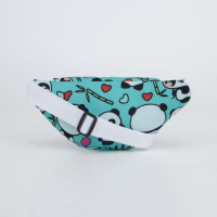 Сумка поясная детская на молнии, цвет бирюзовый Сумка поясная детская на молнии, цвет бирюзовый