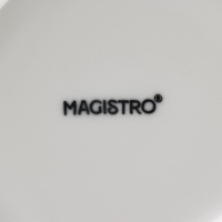 Набор чайный фарфоровый Magistro Basic bistro, 4 предмета: 2 чашки 200 мл, 2 блюдца d=15 см, цвет белый Набор чайный фарфоровый Magistro Basic bistro, 4 предмета: 2 чашки 200 мл, 2 блюдца d=15 см, цвет белый