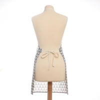 Фартук Доляна "Треугольники", цвет серый, 60 х 67&plusmn;4см, 100%пэ