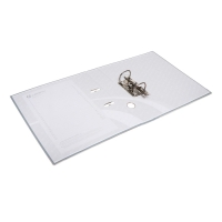 Папка-регистратор А4, 50 мм, Calligrata, ПВХ, тиснение "лен", металлическая окантовка, карман на корешок, собранная, серая, микс Папка-регистратор А4, 50 мм, Calligrata, ПВХ, тиснение "лен", металлическая окантовка, карман на корешок, собранная, серая, микс