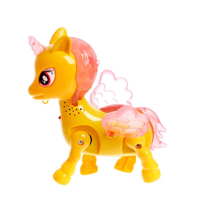 Игрушка &laquo;Любимый единорог&raquo;, ходит, свет, русская озвучка