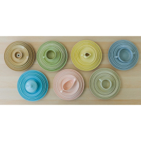 Салатник &laquo;Акварель&raquo;, 600 мл, цвет светло-серый