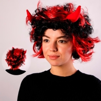 Карнавальный парик &laquo;Рога&raquo;, кудрявый, 80 г