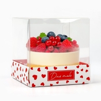 Коробка для кондитерских изделий &laquo;Для тебя&raquo;, 10 х 10 х 10 см