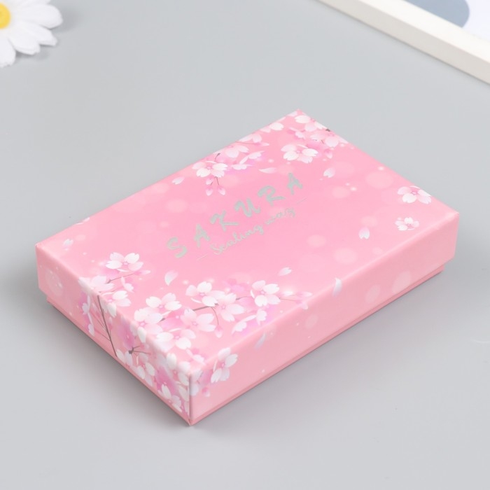 Набор печатей для сургуча с деревянной ручкой "Цветочный" 12,8х8,6 см