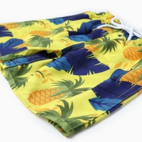 Купальные трусы детские MINAKU "Ананасы" рост 122-128 см