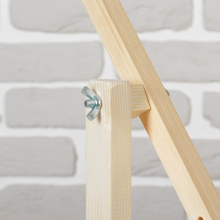 Пяльцы-рамка для вышивания, 40 &times; 60 см, с подставкой, цвет светлое дерево